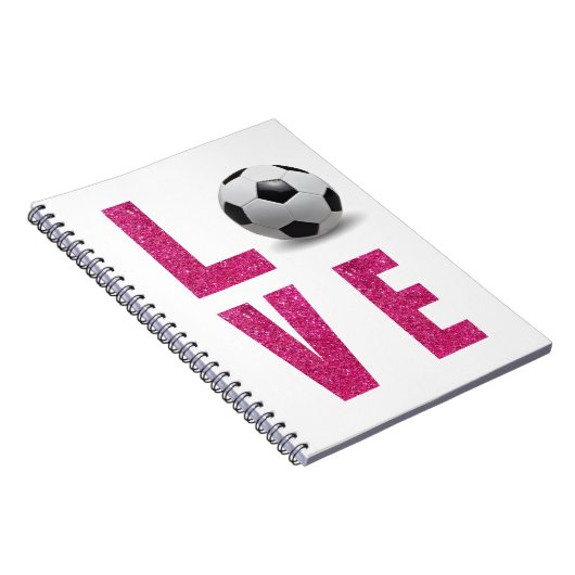 Love Soccer Notitieboek (Rechterzijde)