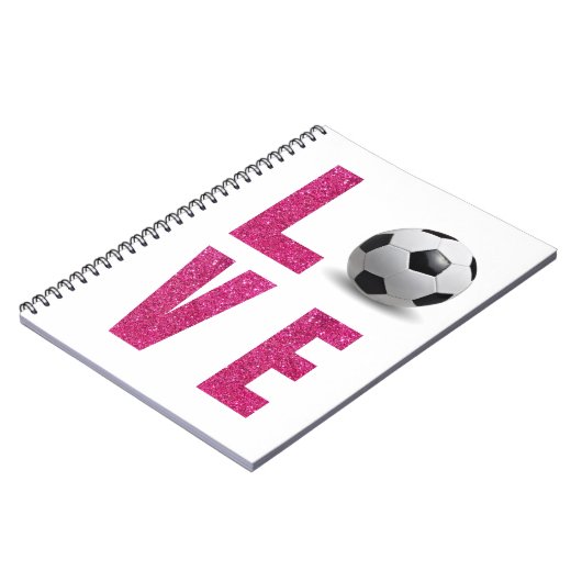 Love Soccer Notitieboek (Linkerzijde)