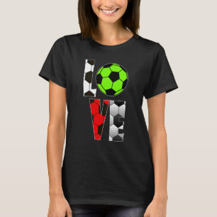 Love Soccer Player Soccer Mam Pap 2 T-shirt