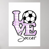Love Soccer Poster (Voorkant)
