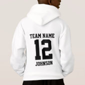 Love Soccer - Red - Black Letters (Achterkant)