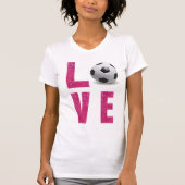 Love Soccer T-shirt (Voorkant)