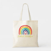 Love Social Worker Hero - Charitable Social Work M Tote Bag (Achterkant)