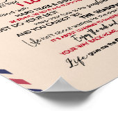 Love Son | Aan mijn zoon vergeet nooit dat ik van Poster (Hoek)