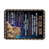 Love Son | Op onze zoon heb ik van jou geproefd en Magneet (Horizontaal)