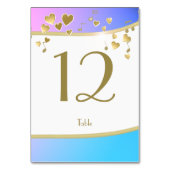 Love Song Hearts en Music Bat Mitswa Kaart (Voorkant)