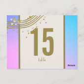 Love Song Tafelnummer (Achterkant)