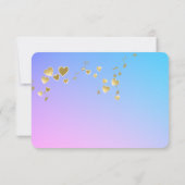 Love Songs Bat Mitswa Response Kaart (Achterkant)