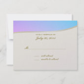 Love Songs Bat Mitzvah / Response Kaart (Voorkant)