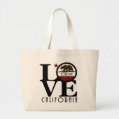 LOVE Sonoma California Grote Tote Bag (Voorkant)