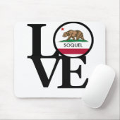 LOVE Soquel California Mousepad Muismat (Met muis)