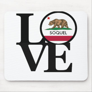 LOVE Soquel California Mousepad Muismat