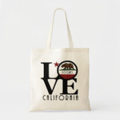 LOVE Soquel California Tote Bag (Voorkant)