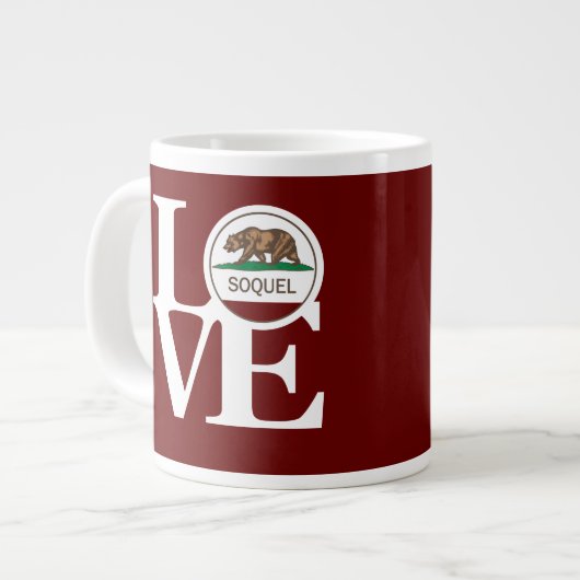 LOVE Soquel Grande Grote Koffiekop (Links)