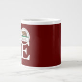 LOVE Soquel Grande Grote Koffiekop (Voorkant)