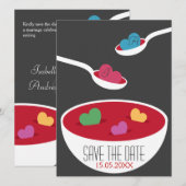 Love Soup Save the Date (Voorkant / Achterkant)