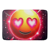 Love Sparkle Emoji Hearts Badmat (Voorkant)