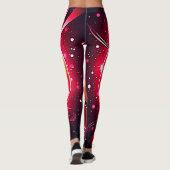 Love Sparkle Emoji Hearts Leggings (Achterkant)
