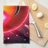 Love Sparkle Emoji Hearts Theedoek (Quarter Fold)