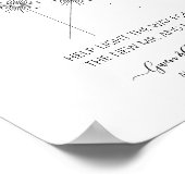 Love Sparkle Sign Wedding Reception Sendoff G400 Poster (Hoek)