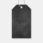 Love Sparkles Gift Label - zwart Cadeaulabel (Achterkant)