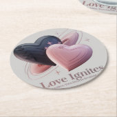 Love Sparks Drink Onderzetter (Gebogen)