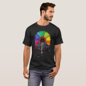Love Sped Teacher Autism Awareness Valentines Day  T-shirt (Voorkant volledig)