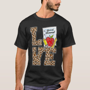 Love Speech Therapist Appreciard Terug naar T-shirt