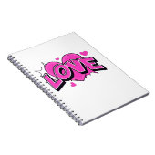 LOVE Spiraal Foto Notitieboek (Rechterzijde)