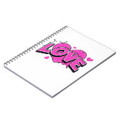 LOVE Spiraal Foto Notitieboek (Linkerzijde)