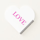 LOVE Spiraal Notebook Notitieboek (Achterkant)