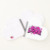 LOVE Spiraal Notebook Notitieboek (Binnen)