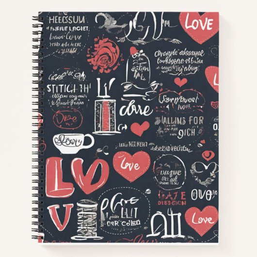 Love Spiral Notitieboek (Voorkant)