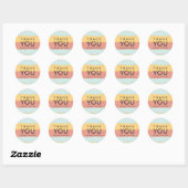 Love Splash 2 Ronde Sticker (Vel)