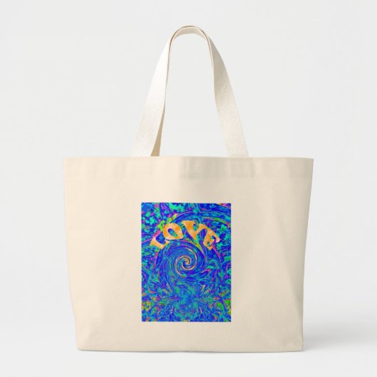 Love Splush.png Grote Tote Bag (Voorkant)