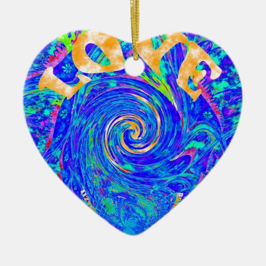 Love Splush.png Keramisch Ornament (Voorkant)