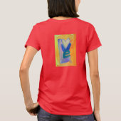 Love Spring Inspirerend Word Stack Art Shirten T-shirt (Achterkant)