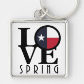 LOVE Spring Texas Sleutelhanger (Voorkant)
