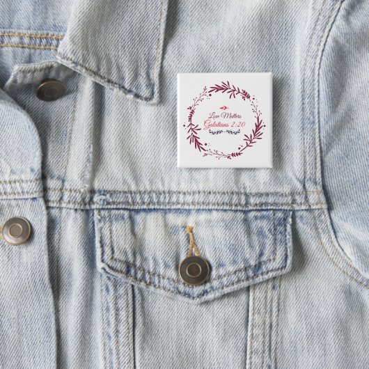 Love Square Button (In situ)