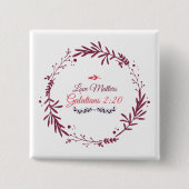 Love Square Button (Voorkant)