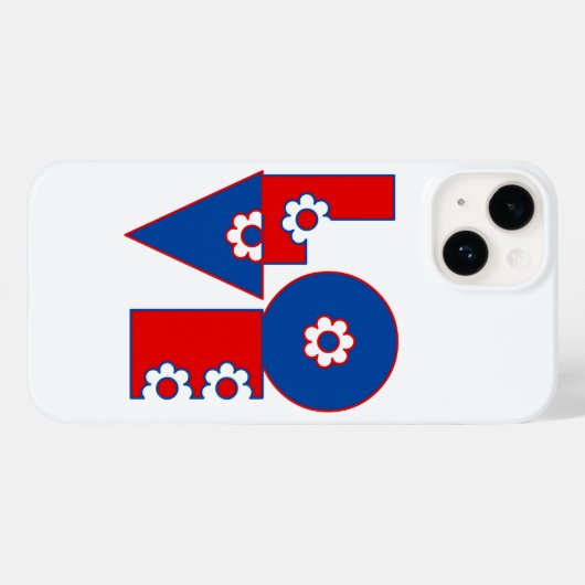 LOVE Square Case-Mate iPhone Case (Achterkant (horizontaal))