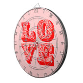 LOVE Square Dartbord (Voorkant Rechts)