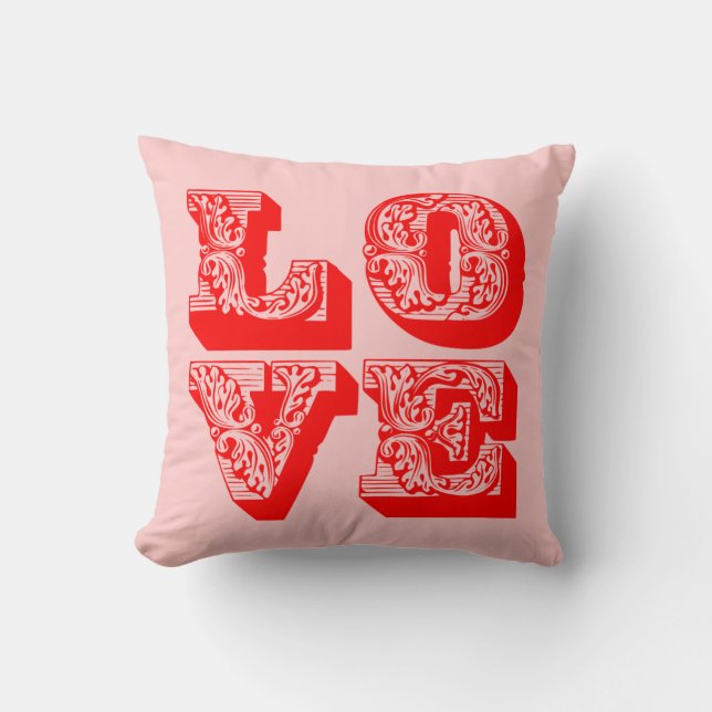 LOVE Square Kussen (Voorkant)