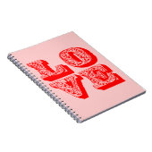 LOVE Square Notitieboek (Rechterzijde)