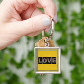 Love Square Sleutelhanger (Hand)