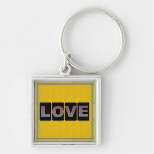 Love Square Sleutelhanger