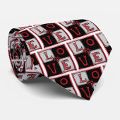 Love square stropdas (Opgerold)