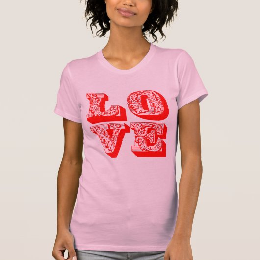 LOVE Square T-shirt (Voorkant)