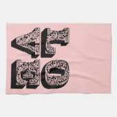 LOVE Square Theedoek (Horizontaal)