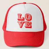 Love Squared Trucker Pet (Voorkant)